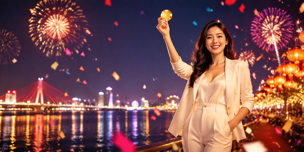 Không khí lễ hội Đà Nẵng rực rỡ gợi lên cảm giác hào hứng khi theo dõi jackpot tích lũy